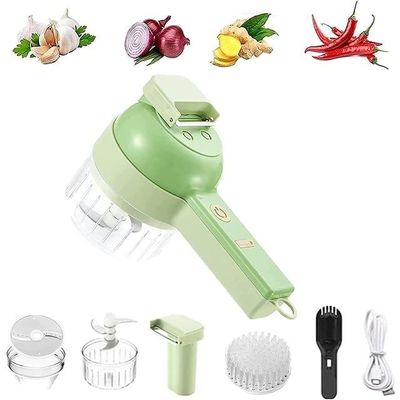 ABSPPPCステンレス鋼 キッチンチョッパー ヨーロッパ ポータブル 4 in 1 野菜カットセット