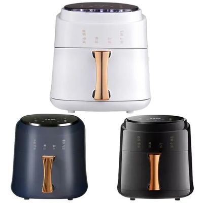 6L 3L タッチスクリーン ダブルエアフライヤー 電動ディープフライヤー オーブン スマートラック 油なし エアフライヤー プラスチック