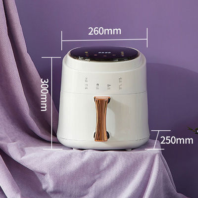 6L 3L タッチスクリーン ダブルエアフライヤー 電動ディープフライヤー オーブン スマートラック 油なし エアフライヤー プラスチック