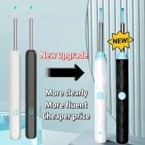 1296Pオトスコップ 耳清浄器 カメラとライト付きの家庭用掃除用耳垢除去キット