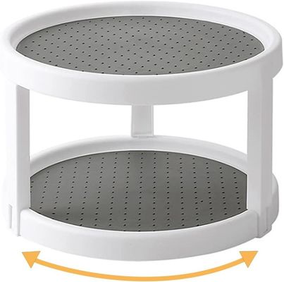 2 層 キッチン の 香辛料 に 便利 な アクセス と トイレット 用品 を 確保 する 旋回 収納 棚