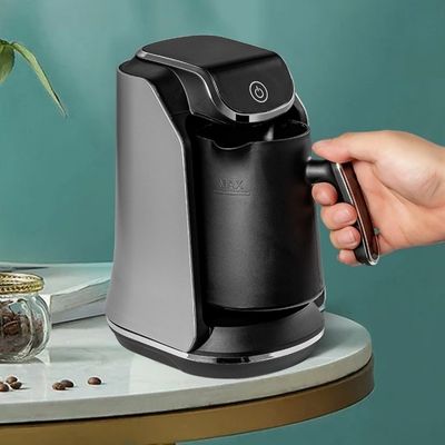 シングルサービス 電気 トルココーヒーメーカー 再利用可能なフィルターと暖房プレート