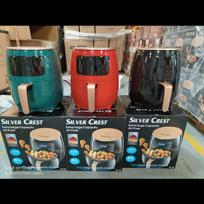 カスタマイズされた1400W 6L容量 多機能エアフライヤー鍋