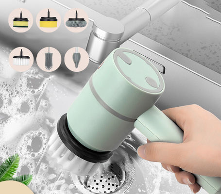 持続可能なキッチンと浴室の掃除のための電気掃除ブラシ USB充電可能