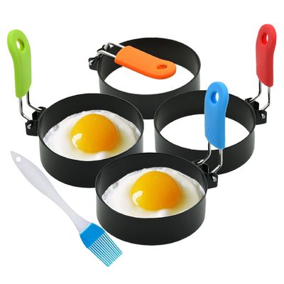 ホーム キッチン ステンレス スチール 卵 調理 リング 卵 と オムレットを 揚げる パンケーキ 模具