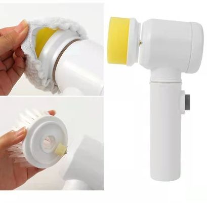 電気洗浄ブラシ 白 138G USB リチャージ可能 キッチン バスタブ タイル 清掃