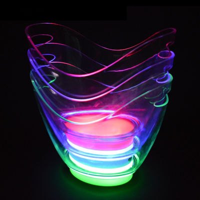 オーバル形 LED 高級フラッシングワイン ウォッカ ウイスキー シャンパン バケツ KTV バーパーティー