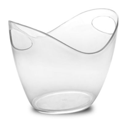RGB色のライトと透明なプラスチックホルダー