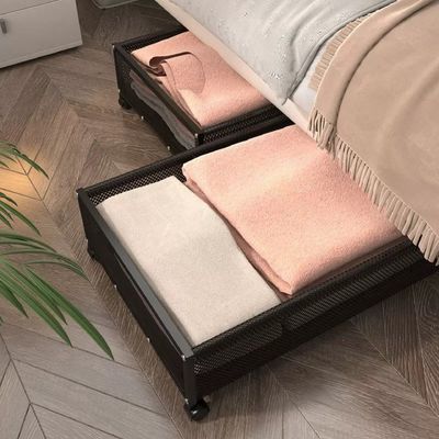 衣類とおもちゃの分類のための 備蓄された防塵保管ラック