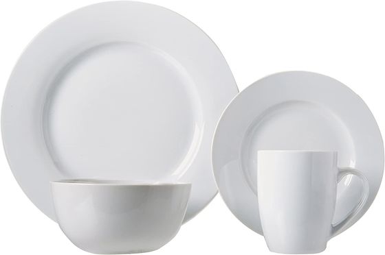 製造 丸い食卓セット 白骨ポルセラン食器用 細い皿セット