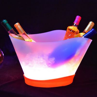 12L リチャージ可能なライトアップペイントレーザー LED シャンパンとワインボトルのための氷のバケツ