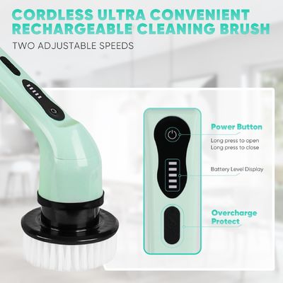 電動スピンスクルーバー 無線浴槽 キッチンクリーナー 家庭用クリーニング用ブラシ