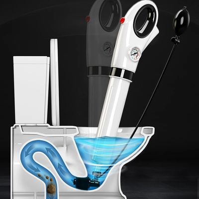 家庭用掃除 空気ポンプと圧力パイププルーンジャー付きの電気トイレ用ドレーガー