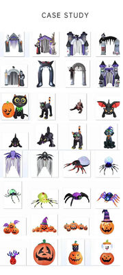 ハロウィーン プラスチック 充電式 うどん 墓石 うどん ライト付き ハロウィーンにぴったり