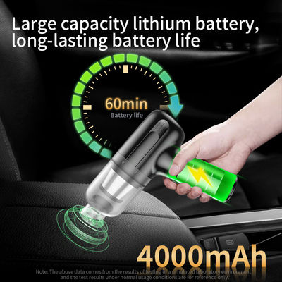 90w 9000PA ブラシレスモーターとUSB電源のワイヤレスハンドヘルド掃除機