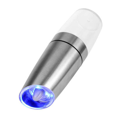 ステンレス鋼の重力電気ミール レプリカと塩磨機 LEDライトセット