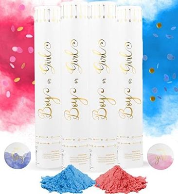 60cm 性別を明らかにするコンフェッティ キャノンポッパー 煙粉 コンフェッティスティック パーティー用品
