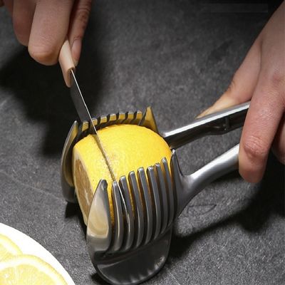 果物切断機 304ステンレス鋼 手持ちのキッチン用品 トマト切断機 レモン切断機