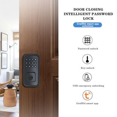 バッテリー駆動のデジタルスマートロックとTTlock Tuya WiFiアプリでドアをセキュアに