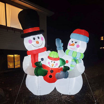 室内 屋外 庭 クリスマス 飾り 6 フィート ナタルの 充気器 サンタクロース LEDライト 緑色