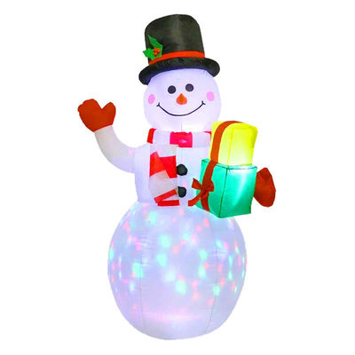 室内 屋外 庭 クリスマス 飾り 6 フィート ナタルの 充気器 サンタクロース LEDライト 緑色