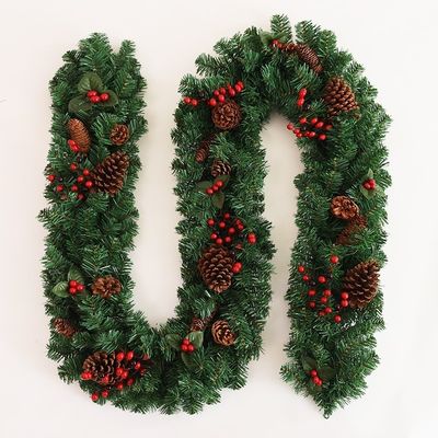 LEDライトとカスタマイズされたロゴのクリスマスラタンバナー装飾