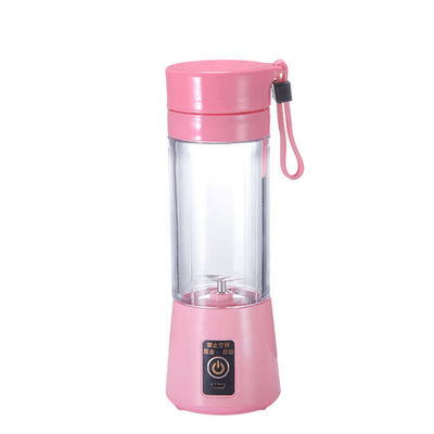 コンパクト 380ml ポータブル ミニ電気ジュースミキナー 家庭用キッチンでの果物混合用