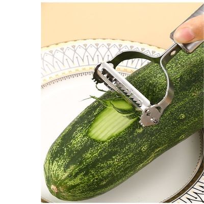 304 ステンレス スチール セット キッチン ガジェット 6 in 1 果物 果物 野菜 皮