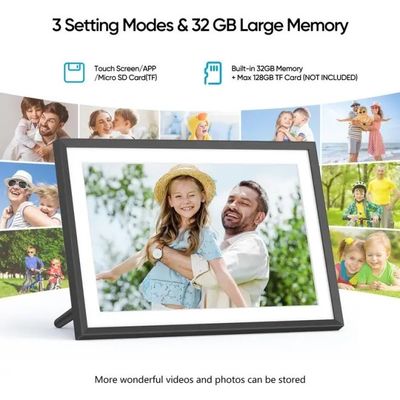 供給 批量 10インチ 16g WiFi LCD クラウド ビデオ ダウンロード フレーム デジタル 写真 フレーム