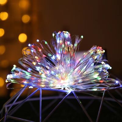7/22/32m 防水LED 太陽銅線 クリスマスツリーライト PVC素材温かい