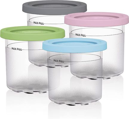 NC299AMZ NC300sシリーズのためのアイスクリーム容器4個600ML 再利用可能で環境に優しい