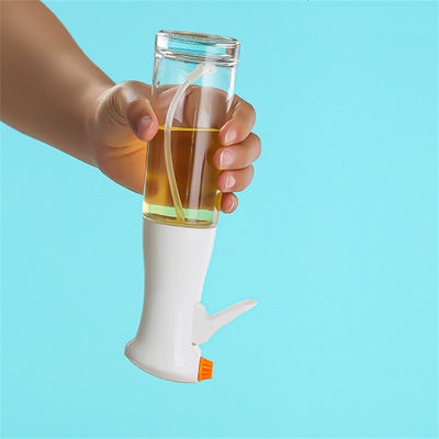 200ml オリーブオイルスプレーボトル 耐久性のある調理油 キッチン用道具用のプラスチックボトル