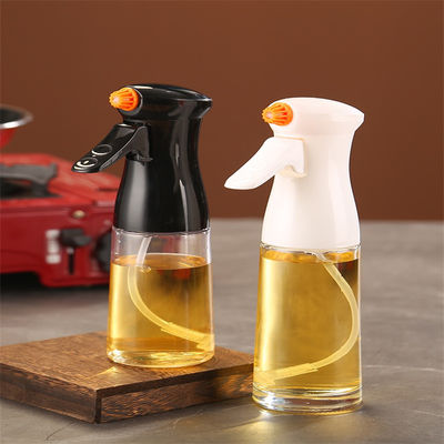 200ml オリーブオイルスプレーボトル 耐久性のある調理油 キッチン用道具用のプラスチックボトル