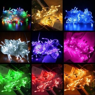 屋外 防水 300m 紫 LED フェアリーライト ストリング クリスマス 休日の飾り付けのためのガーランド