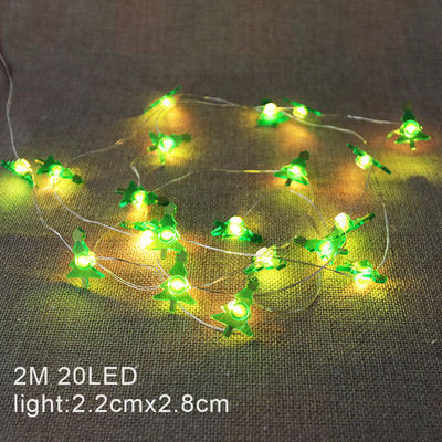 レッド LED クリスマスライト ストリング スノーマン サンタ・クロース スター 休日の飾り付け製品