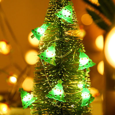 レッド LED クリスマスライト ストリング スノーマン サンタ・クロース スター 休日の飾り付け製品