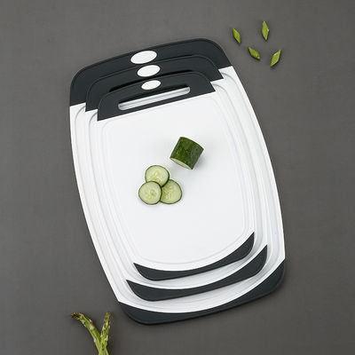 カスタムロゴ キッチン 滑らない 3 PCS プラスチック切断ブロックセット 野菜切断機