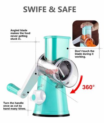 ベストセラー 果物 野菜 ローટરી  Grater ステンレス 鋼 多機能 切断機