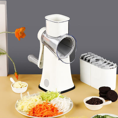 持続可能 キッチン ツール 野菜を切ったり切ったりするための 5 in 1 ローータリー  Grater