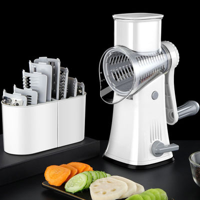 持続可能 キッチン ツール 野菜を切ったり切ったりするための 5 in 1 ローータリー  Grater