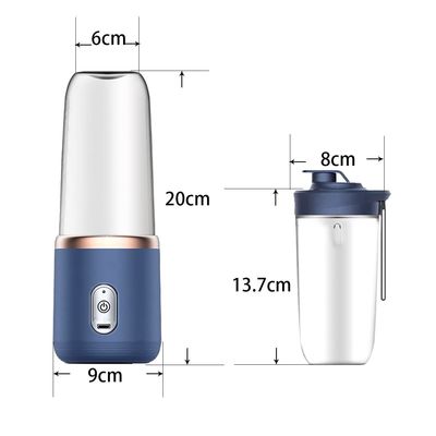 ポータブル フルーツ 野菜 ツール スムージー用の電気ジュースカップ 40W USB 充電可能