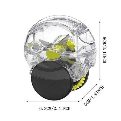 プラスチック ローリング ガーリック プレス クラッシャー チョッパー キッチン ガジェット 6.3*5.0*8.0cm 許容