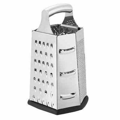 ベストセラー キッチンアクセサリー 6 サイド マニュアル チーズ Grater 410 ステンレス スチール製