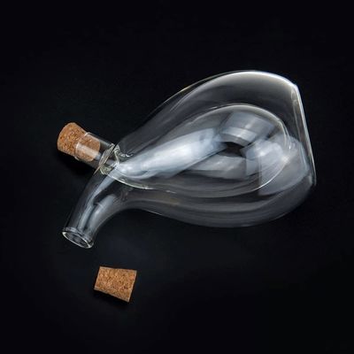 350ml ボトルポット分離ケトルセット オリバーオイルとエサディスペンサーのためのグレービーボート