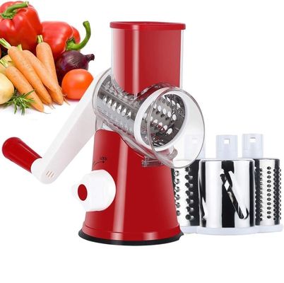 私たちの多機能ABS 430ステンレス鋼回転 Grater で効率的に料理