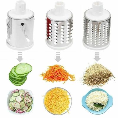 私たちの多機能ABS 430ステンレス鋼回転 Grater で効率的に料理