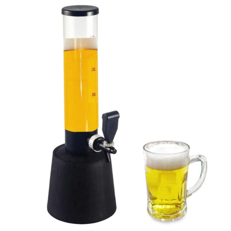 カスタマイズされたアイスチューブビール飲料樽とタップディスペンサーとアイス冷却ビールタワー