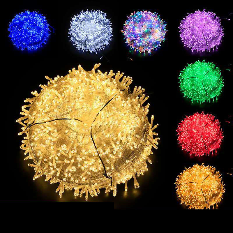 ドリームカラー クリスマスライト ストリング 10LEDs/m 5m 10m PVC 防水 アドレス可能 LED
