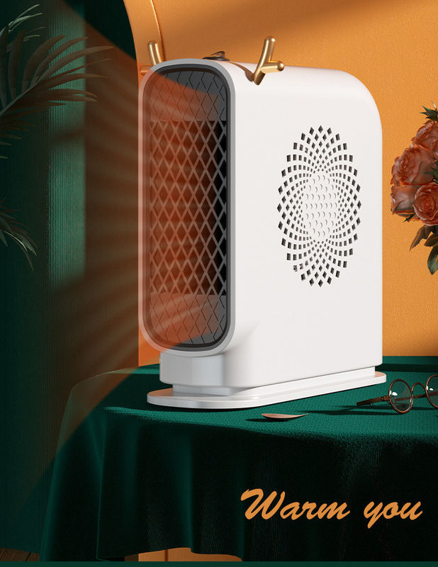 設置 ポータブル 冬 室内 500W ミニ デスクトップ レトロ 電動ヒーター 家用