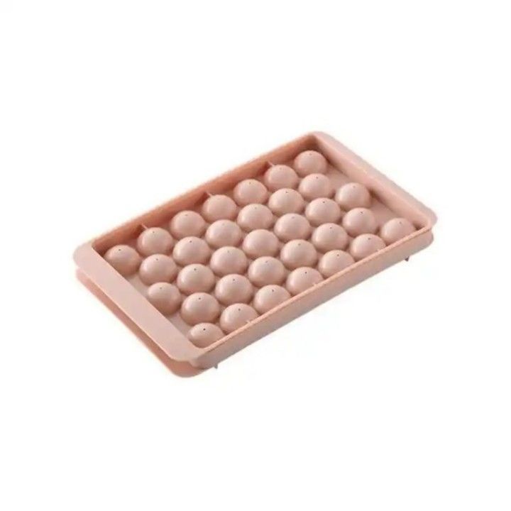 PP プラスチック 夏の円形アイストレイ チョコレート 33/18 セル 丸いアイスボックス メーカーのカビ